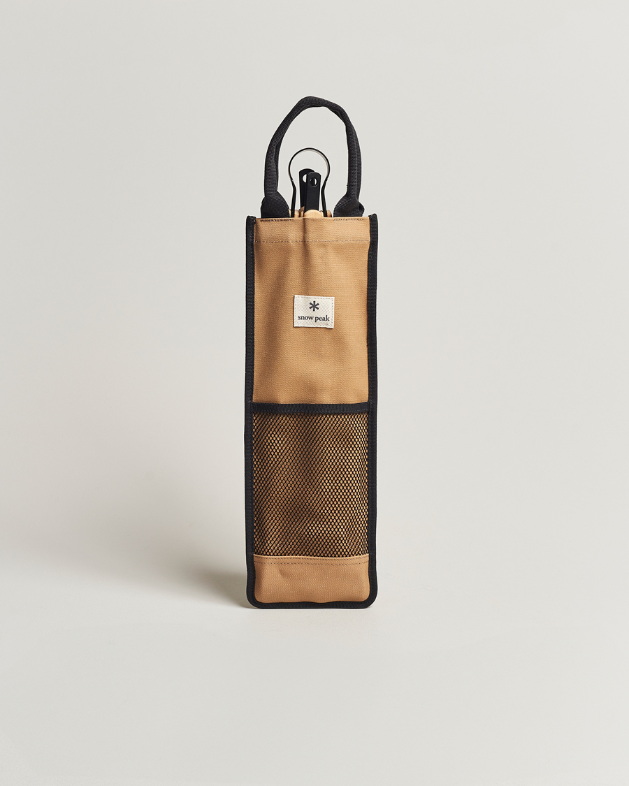 Herren | Snow Peak Fire Tool Set Pro Steel/Bamboo | Snow Peak | Fire Tool Set Pro Steel/Bamboo