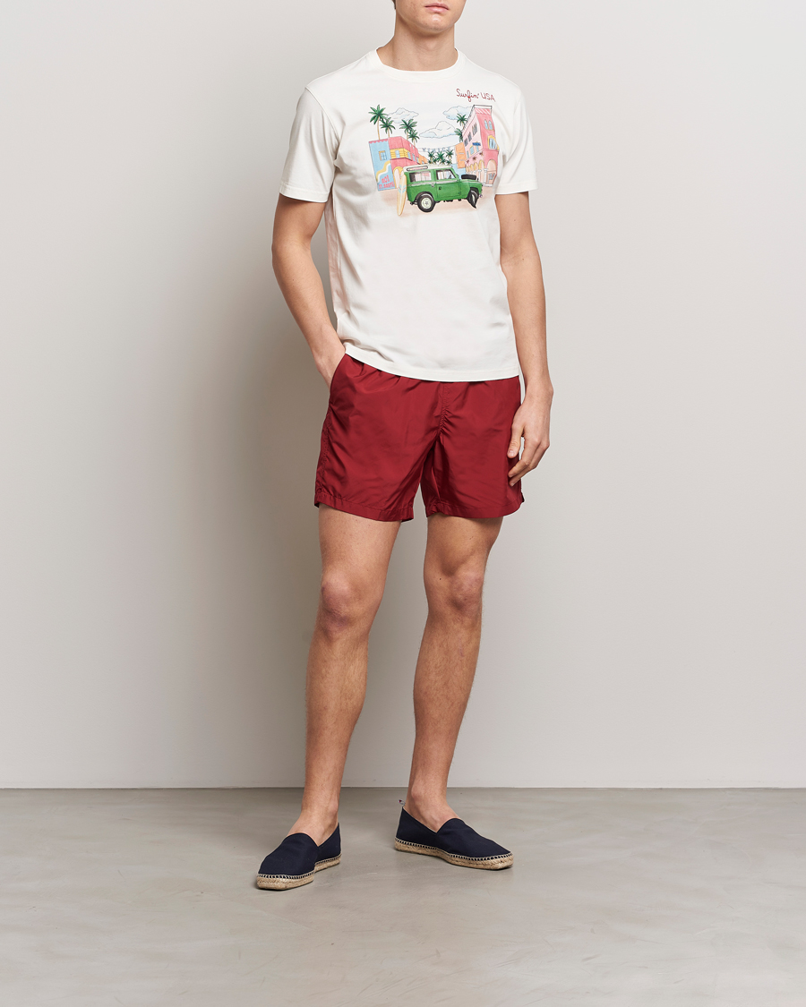 Herren | Badehosen | MC2 Saint Barth | Pantone Swim Shorts 45 Bordeaux