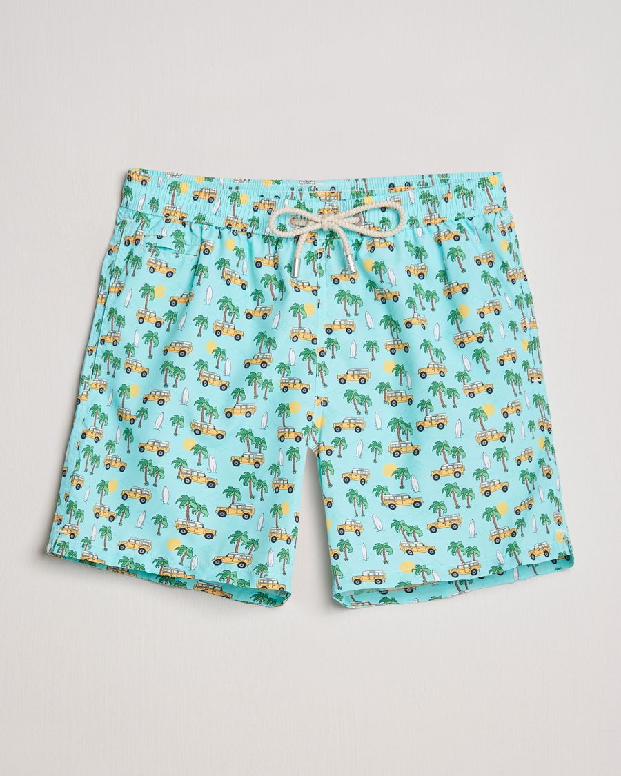 Herren | Badehosen | MC2 Saint Barth | Printed Swim Shorts Road Car