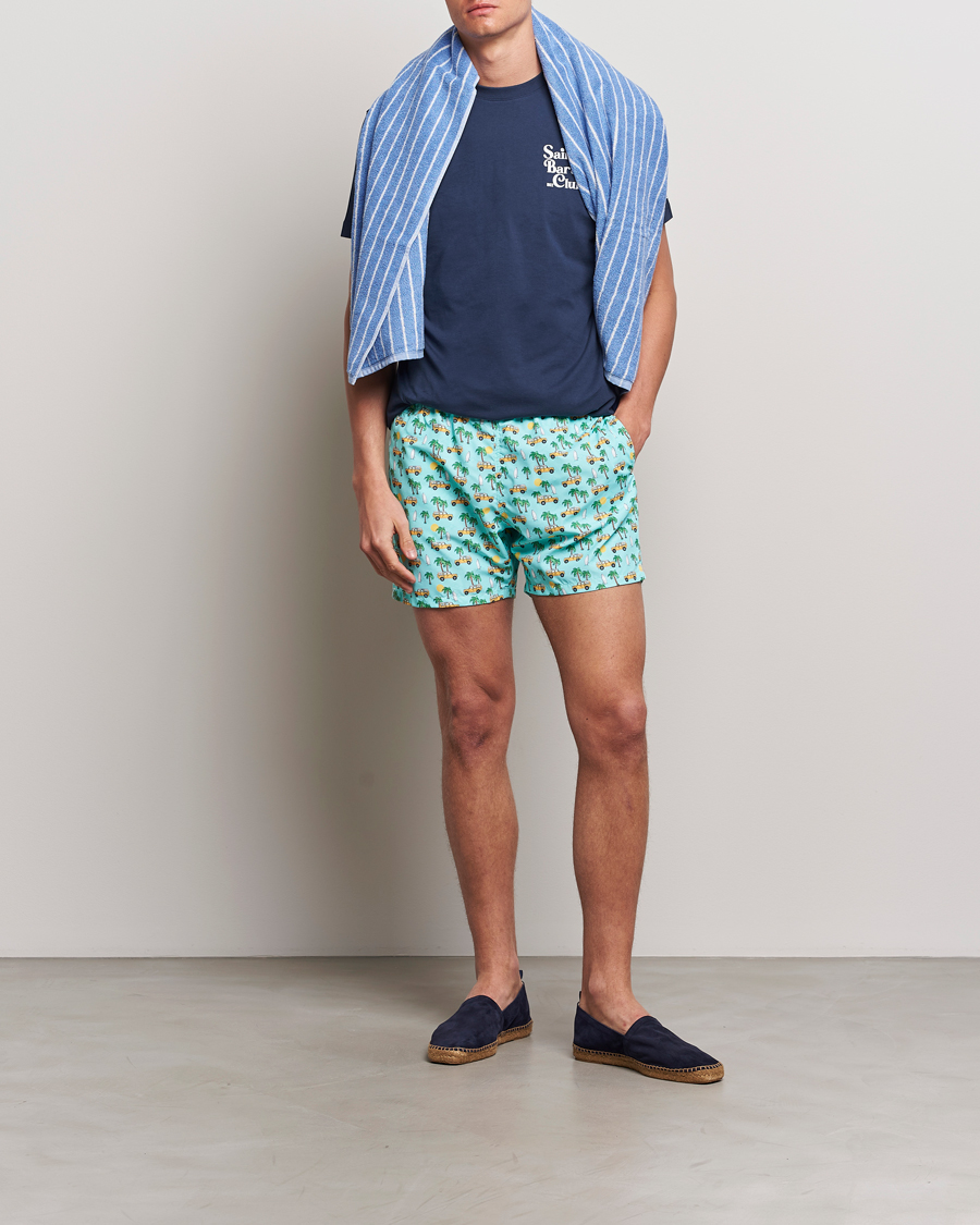 Herren | Badehosen | MC2 Saint Barth | Printed Swim Shorts Road Car
