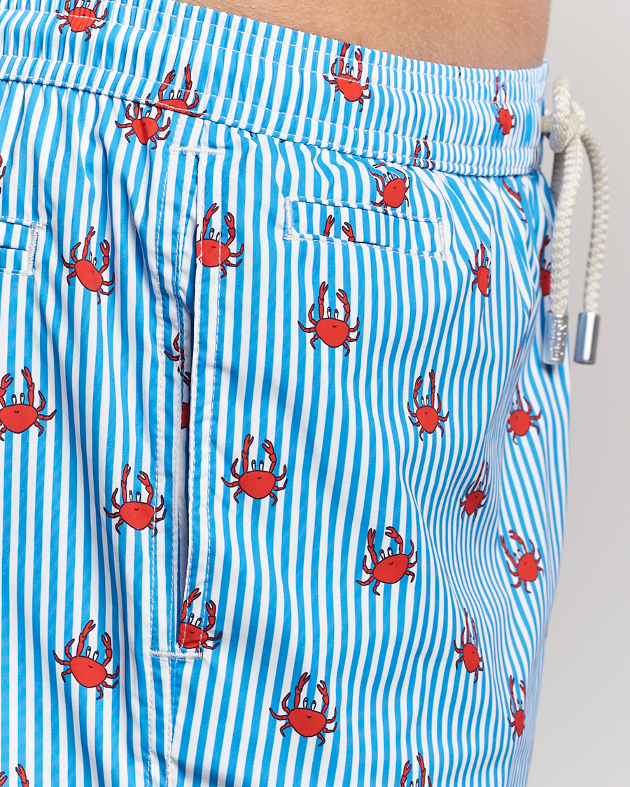 Herren | Badehosen | MC2 Saint Barth | Printed Swim Shorts Crabs Stripes