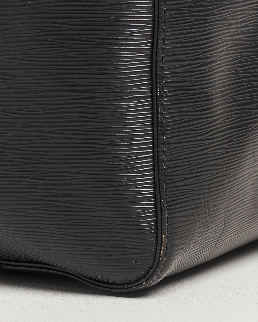 Herren | Louis Vuitton Pre-Owned Keepall 50 EPI Leather Bag Black | Louis Vuitton Pre-Owned | Keepall 50 EPI Leather Bag Black