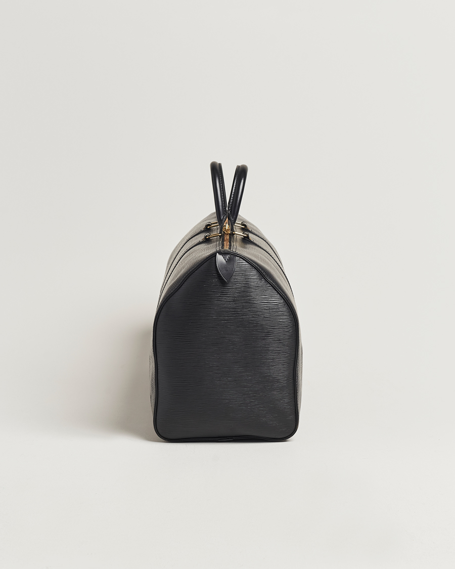 Herren | Louis Vuitton Pre-Owned Keepall 50 EPI Leather Bag Black | Louis Vuitton Pre-Owned | Keepall 50 EPI Leather Bag Black