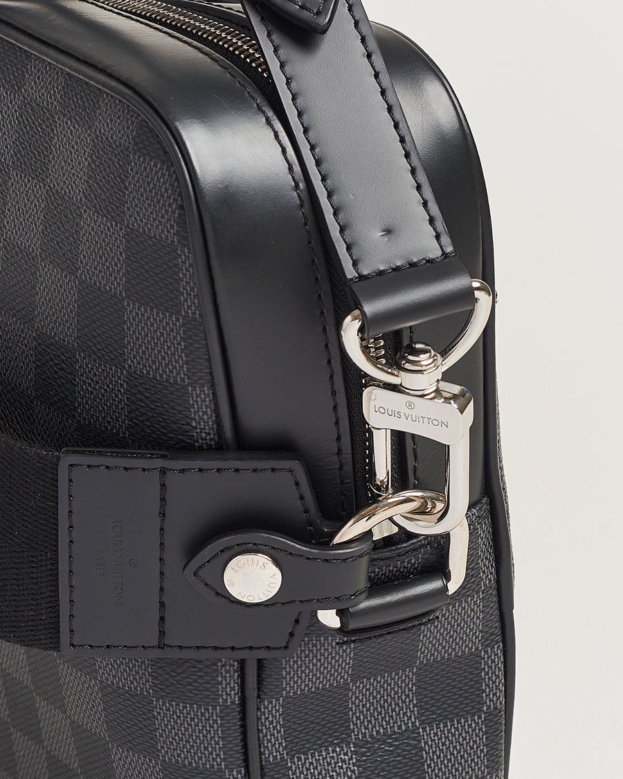 Herren | Louis Vuitton Pre-Owned Porte Document Business Damier Graphite | Louis Vuitton Pre-Owned | Porte Document Business Damier Graphite