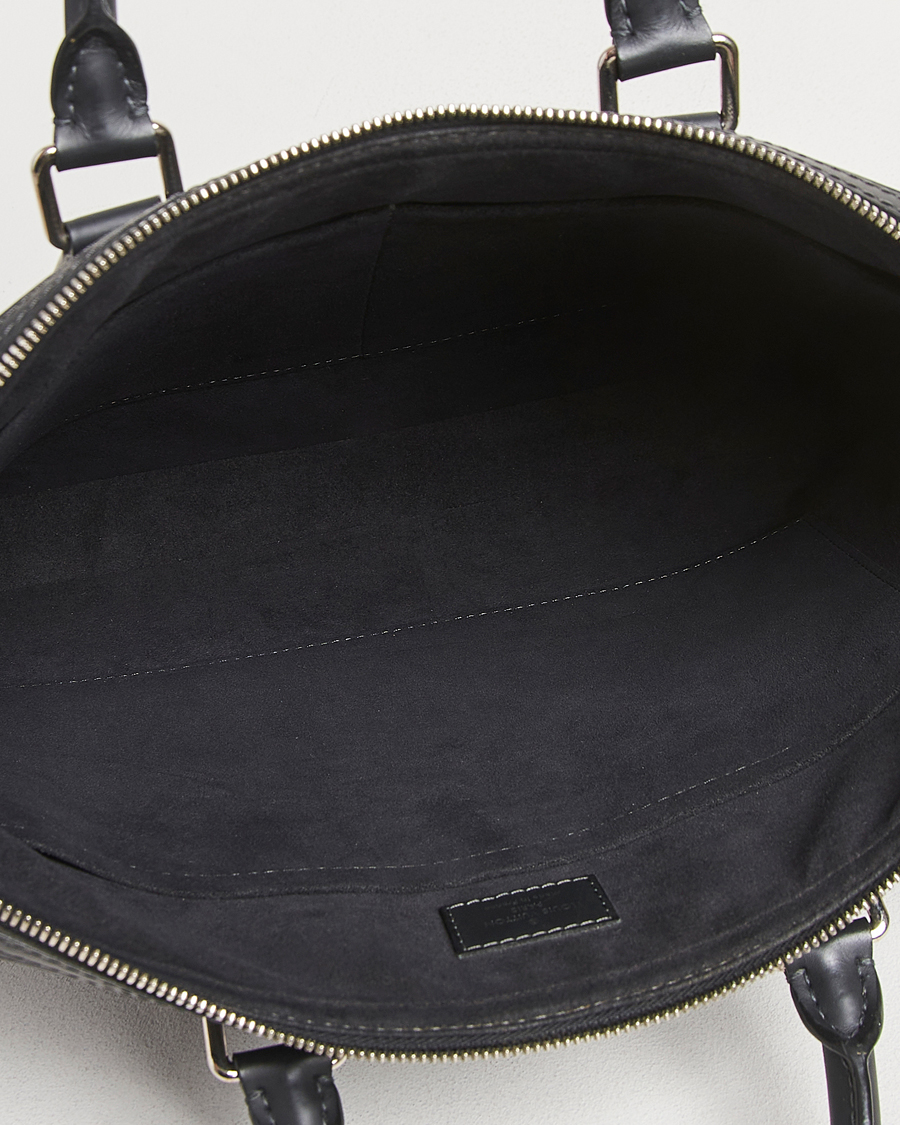 Herren | Louis Vuitton Pre-Owned Dandy Slim Briefcase Damier Navy | Louis Vuitton Pre-Owned | Dandy Slim Briefcase Damier Navy