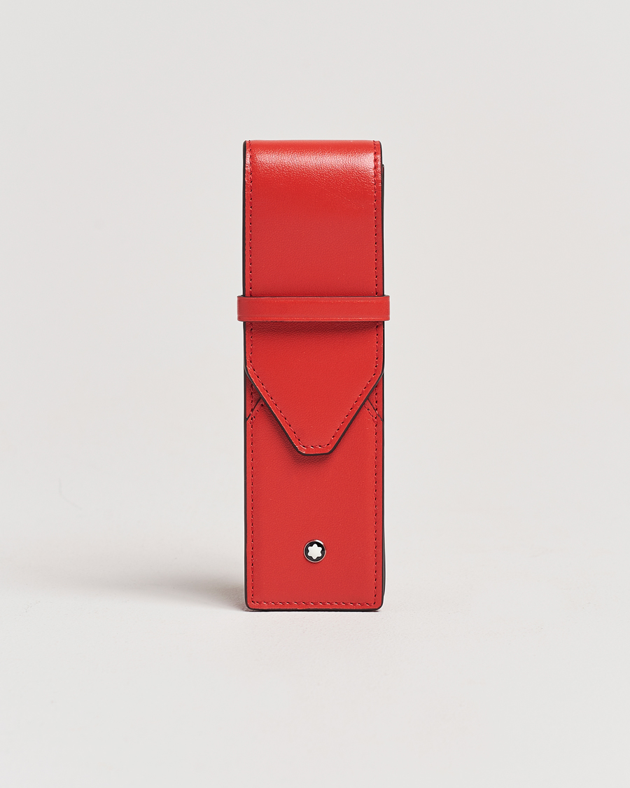 Herren | Montblanc Meisterstück 2-Pen Pouch Coral | Montblanc | Meisterstück 2-Pen Pouch Coral