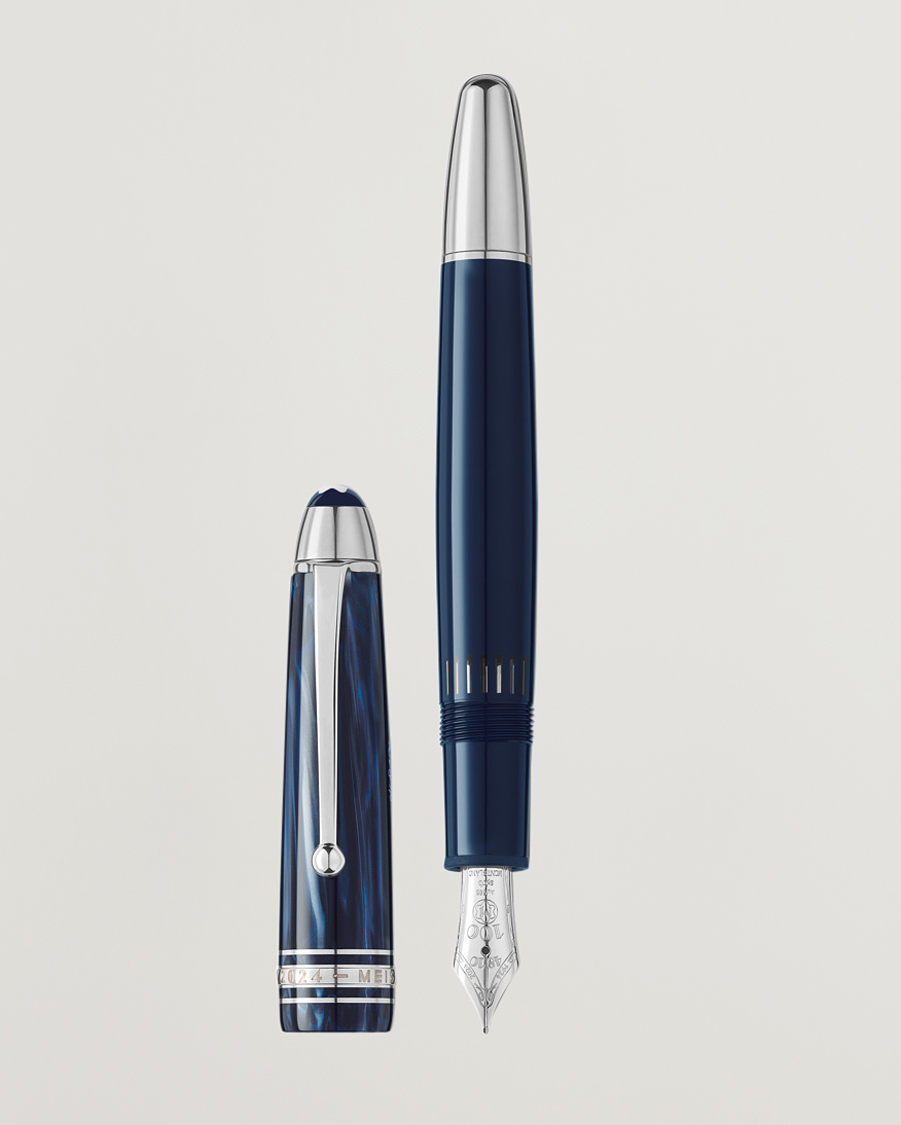 Herren | Stifte | Montblanc | Meisterstück Precious Resin FP LeGrand F Blue