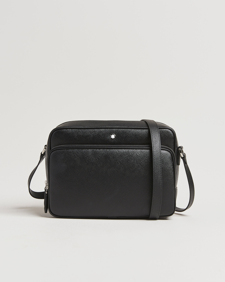 Herren | Montblanc Sartorial Messenger Bag Black | Montblanc | Sartorial Messenger Bag Black