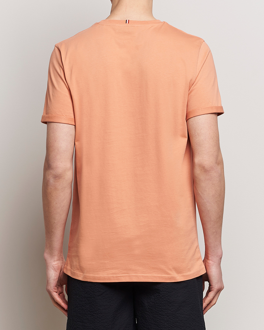 Herren | T-Shirts | LES DEUX | Nørregaard Cotton T-Shirt Baked Papaya Orange