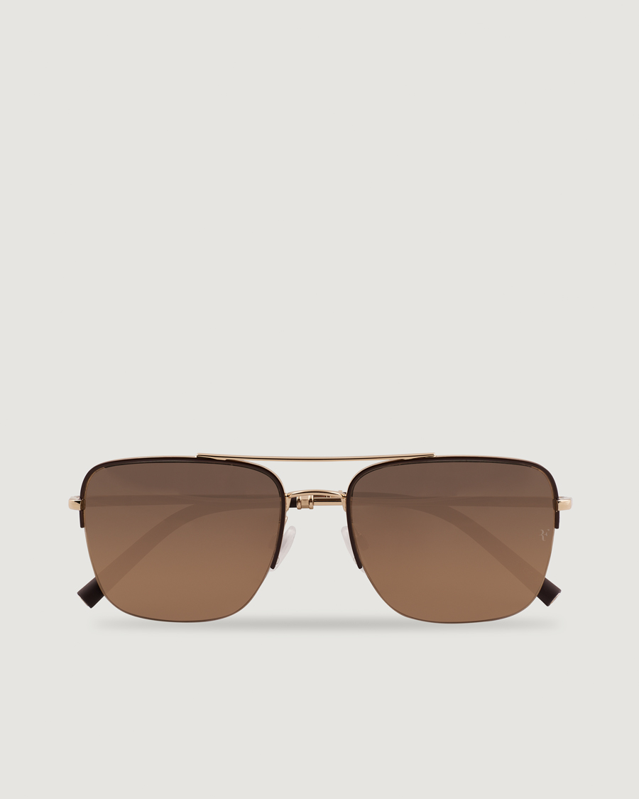 Herren | Sonnenbrillen | Oliver Peoples | R-2 Sunglasses Umber/Gold