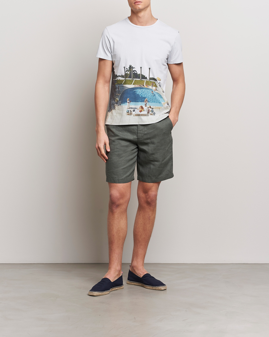Herren | T-Shirts | Orlebar Brown | OB Classic Photographic Slim Aarons T-Shirt Pacifico