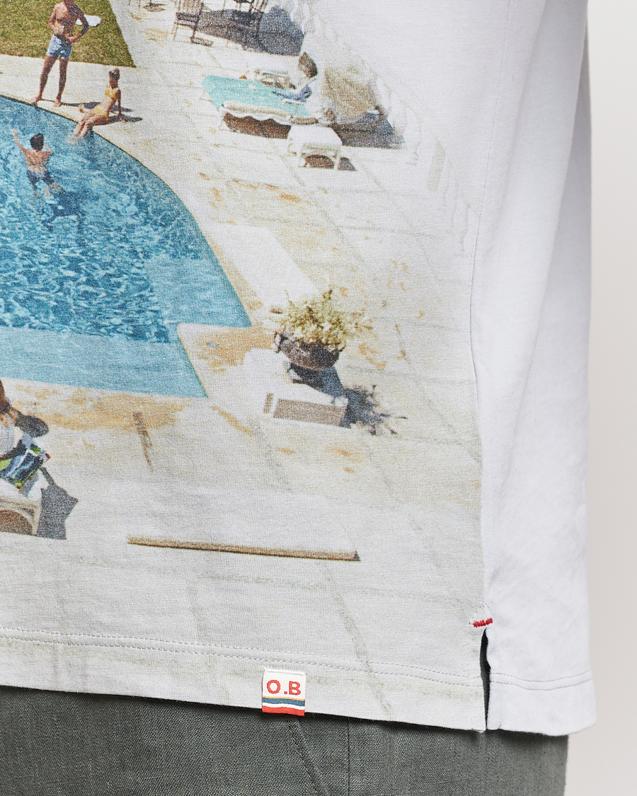 Herren | T-Shirts | Orlebar Brown | OB Classic Photographic Slim Aarons T-Shirt Pacifico