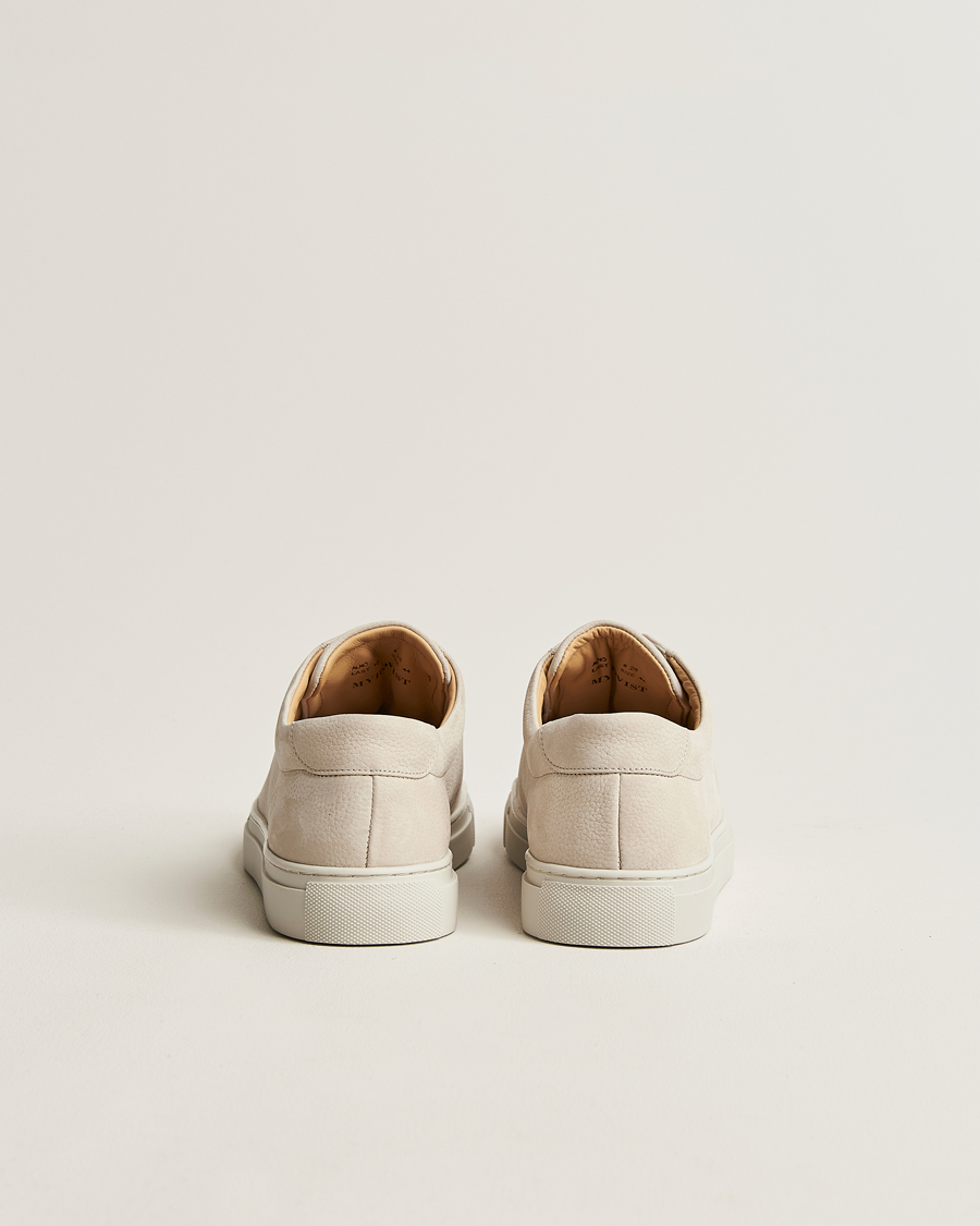 Herren | Sneaker | Myrqvist | Alnö Sneakers Beige Nubuck