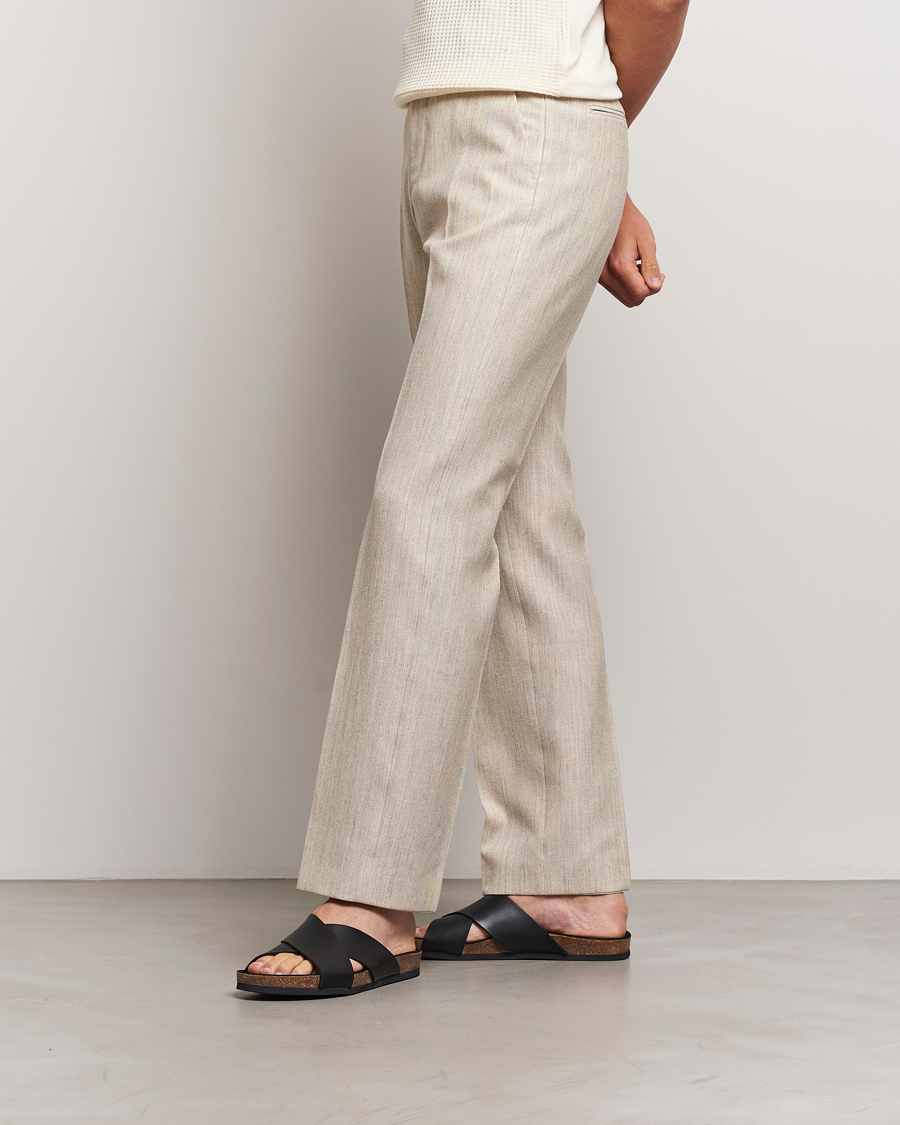 Herren | Myrqvist Solvik Sandals Black Calf | Myrqvist | Solvik Sandals Black Calf