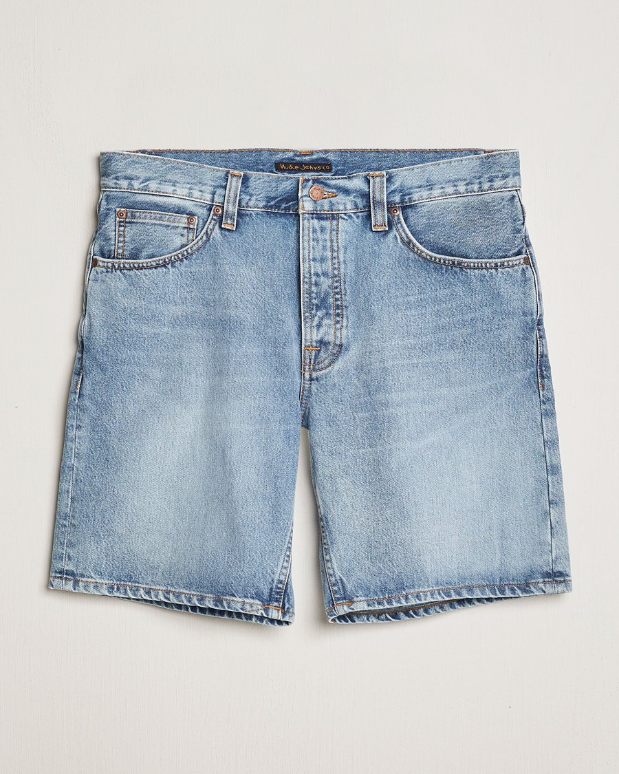 Herren | Shorts | Nudie Jeans | Seth Denim Shorts Sea Salt