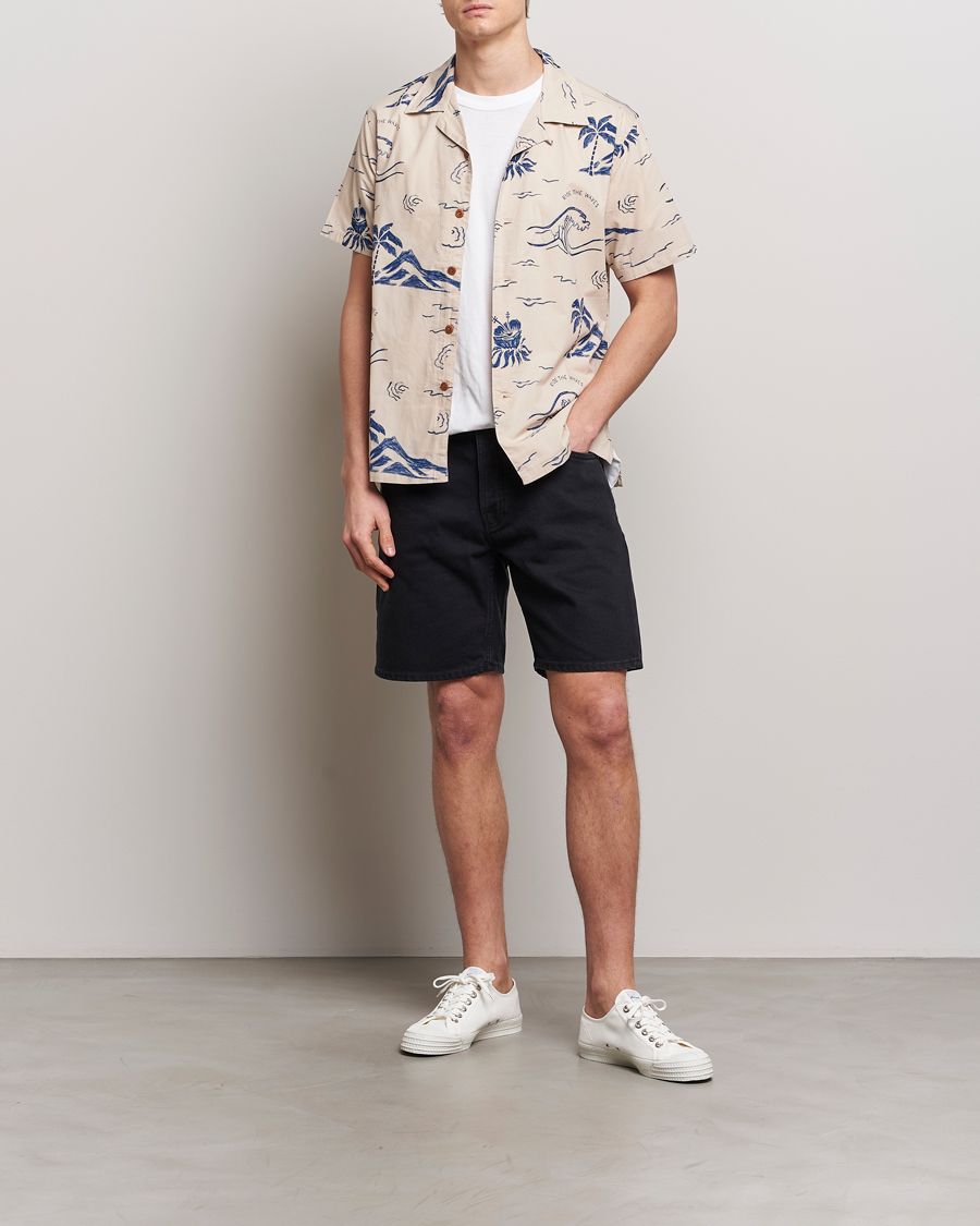 Herren | Shorts | Nudie Jeans | Seth Denim Shorts Aged Black