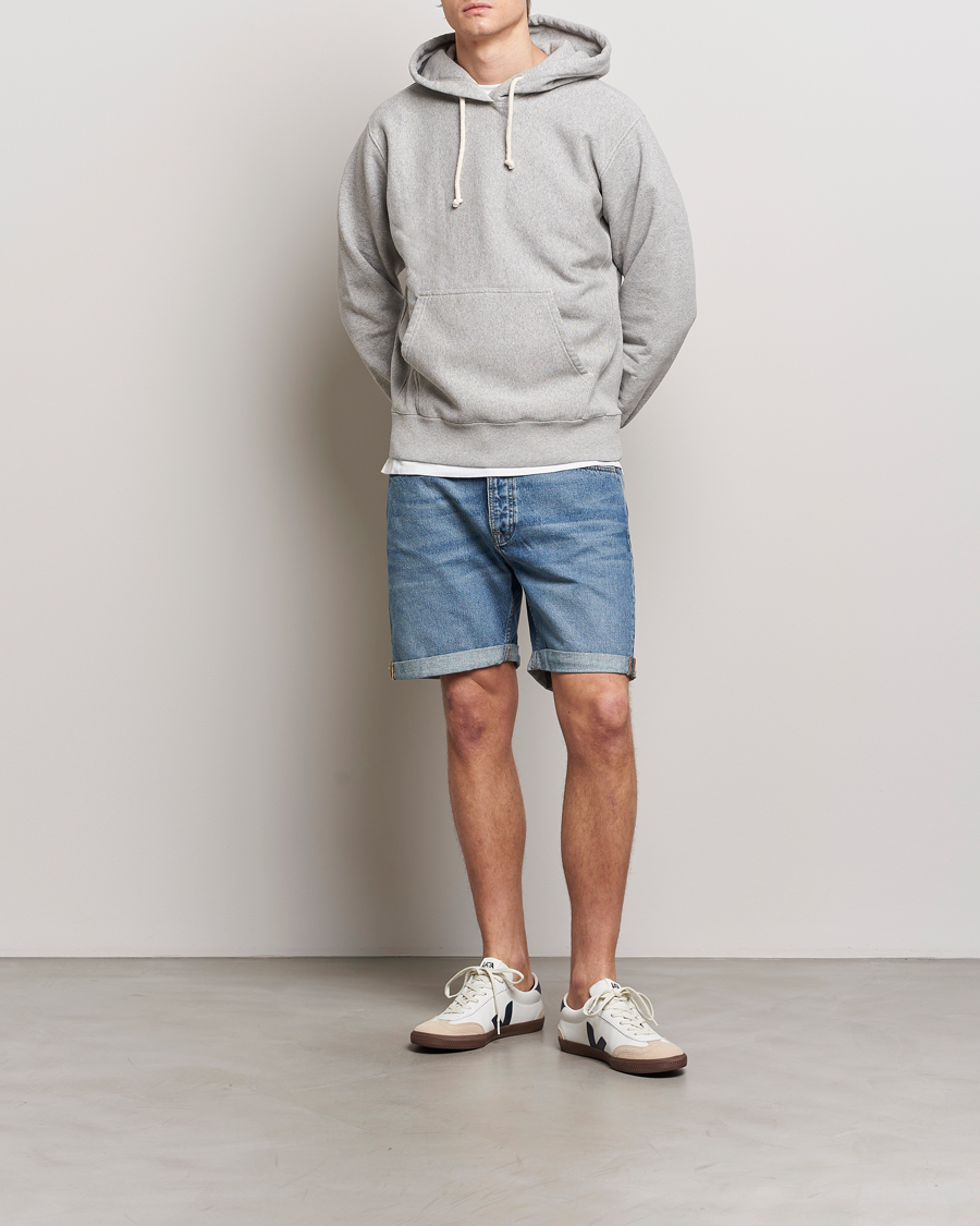 Herren | Shorts | Nudie Jeans | Josh Denim Shorts Blue Haze
