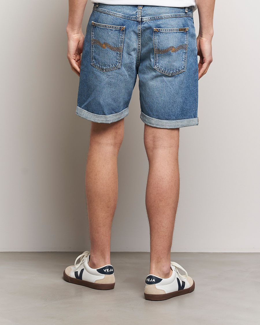 Herren | Shorts | Nudie Jeans | Josh Denim Shorts Blue Haze