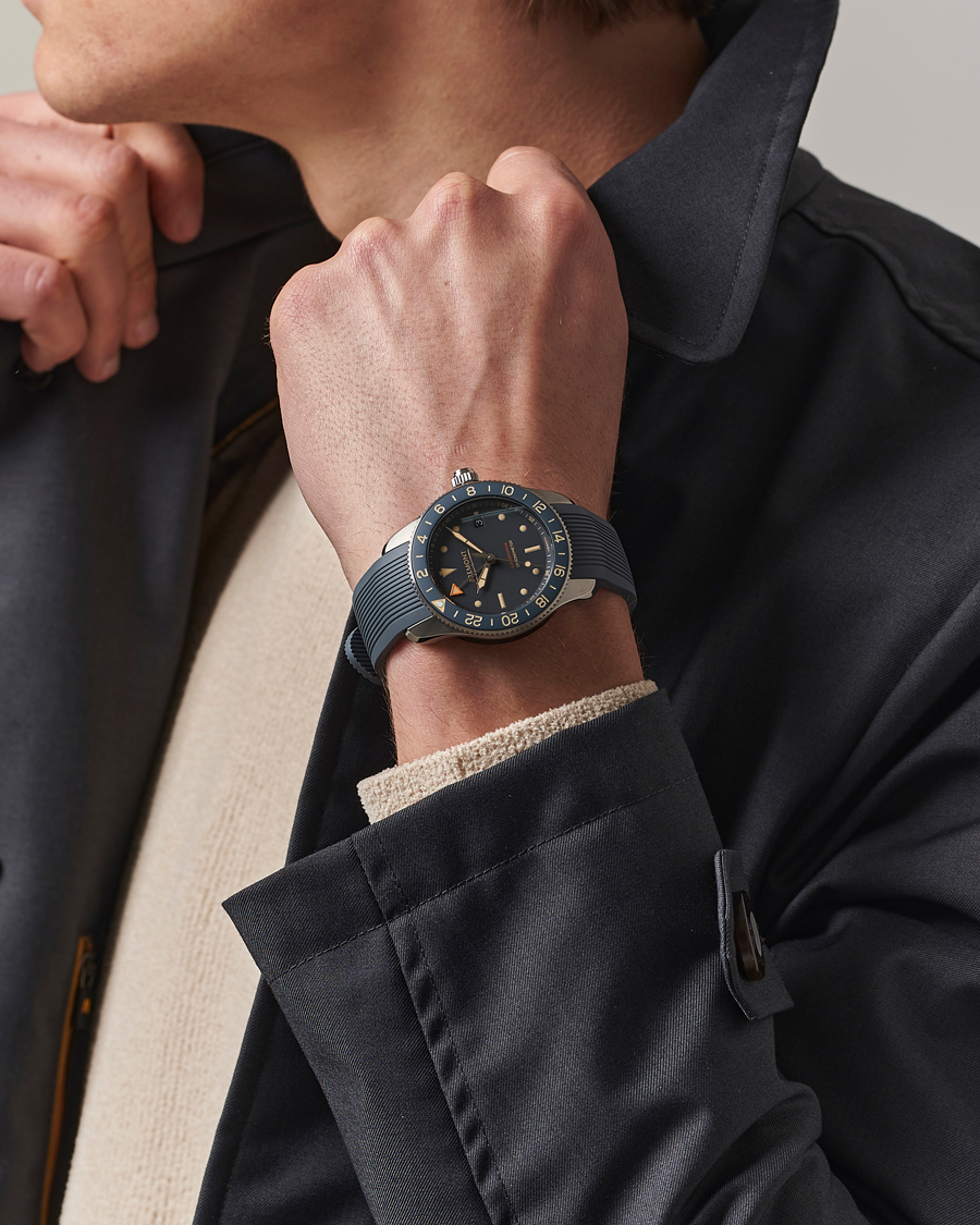 Men | Watches | Bremont | Limited Edition Supermarine Ocean GMT 40mm Grey Rubber