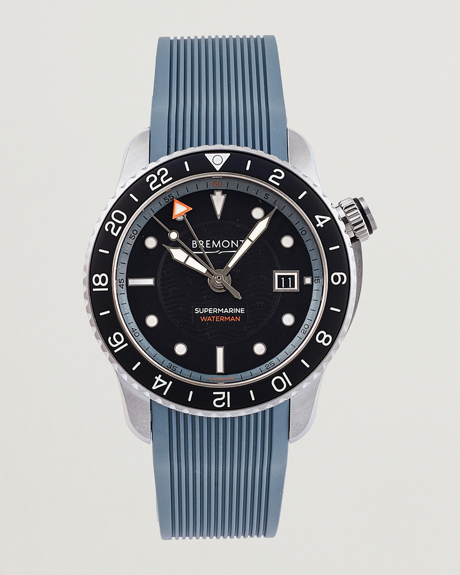 Herren | Bremont Waterman Apex II Supermarine Diver 43mm Blue Rubber | Bremont | Waterman Apex II Supermarine Diver 43mm Blue Rubber