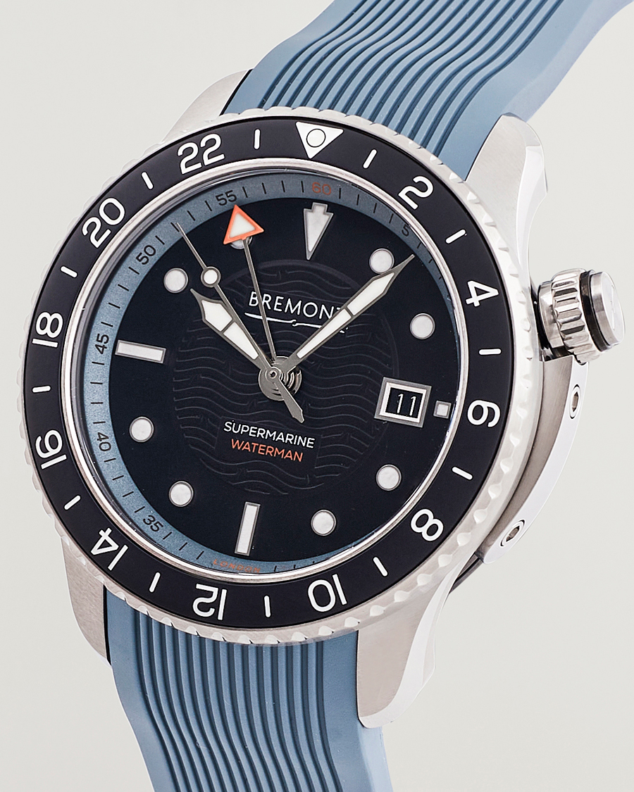 Herren | Bremont Waterman Apex II Supermarine Diver 43mm Blue Rubber | Bremont | Waterman Apex II Supermarine Diver 43mm Blue Rubber