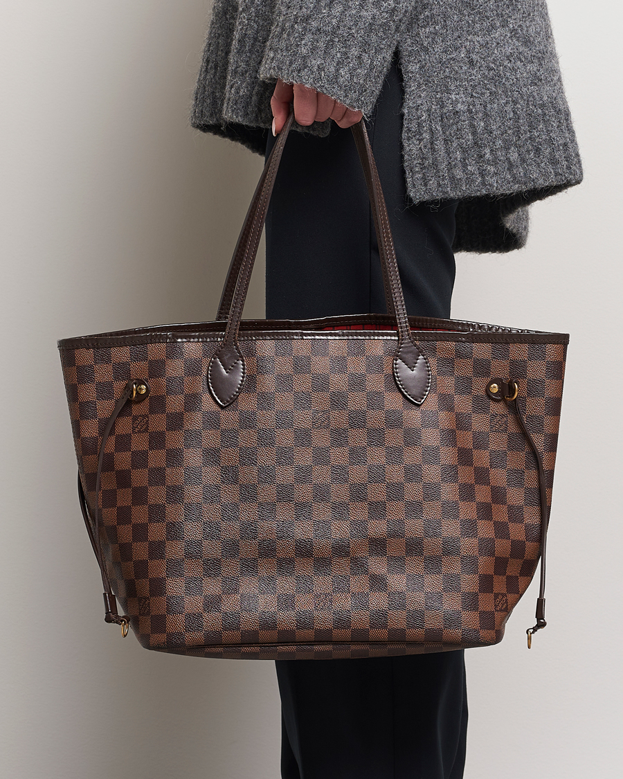 Herren | Louis Vuitton Pre-Owned Neverfull MM Totebag Damier Ebene | Louis Vuitton Pre-Owned | Neverfull MM Totebag Damier Ebene