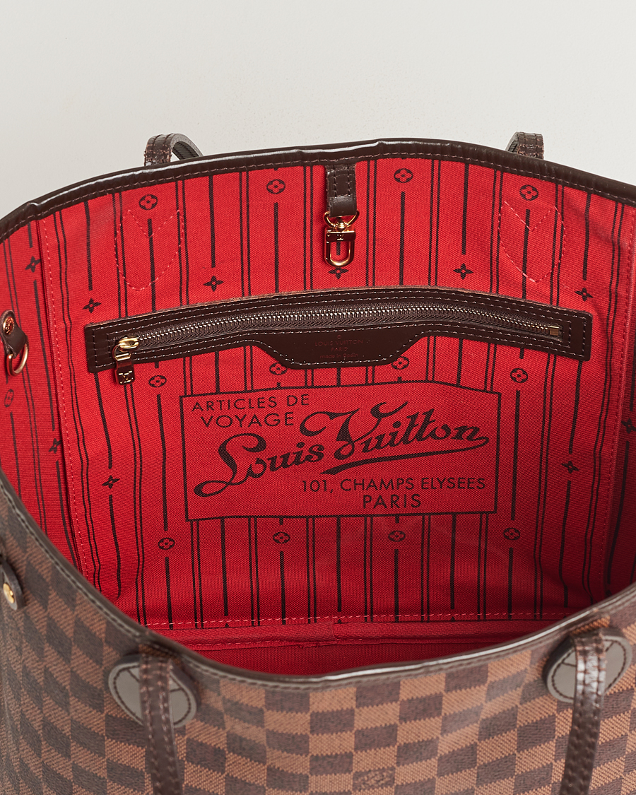 Herren | Louis Vuitton Pre-Owned Neverfull MM Totebag Damier Ebene | Louis Vuitton Pre-Owned | Neverfull MM Totebag Damier Ebene