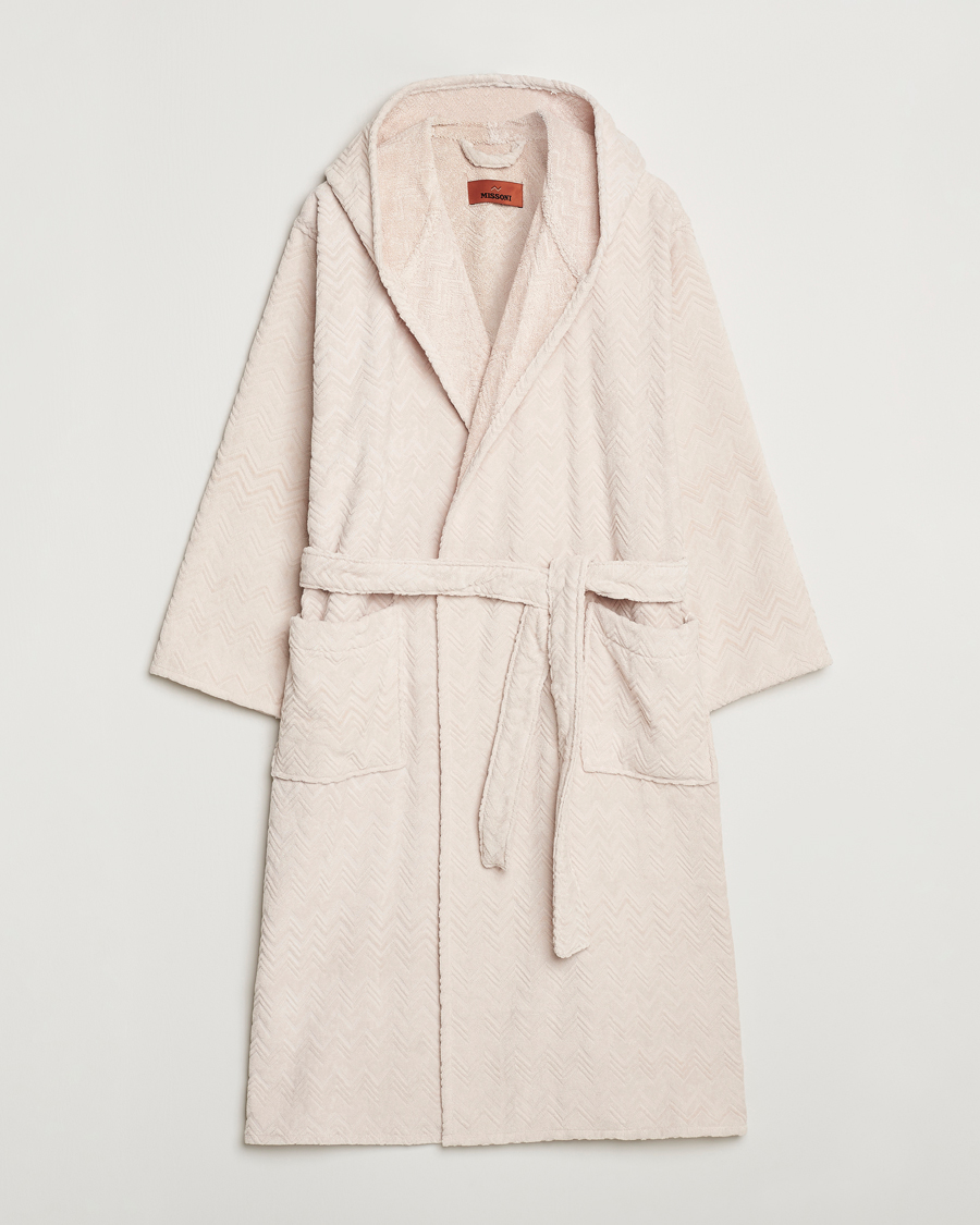 Herren | Schlafanzüge & Bademäntel | Missoni Home | Chalk Bath Robe Beige
