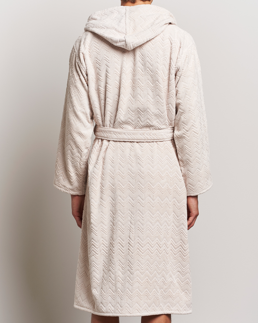 Herren | Schlafanzüge & Bademäntel | Missoni Home | Chalk Bath Robe Beige