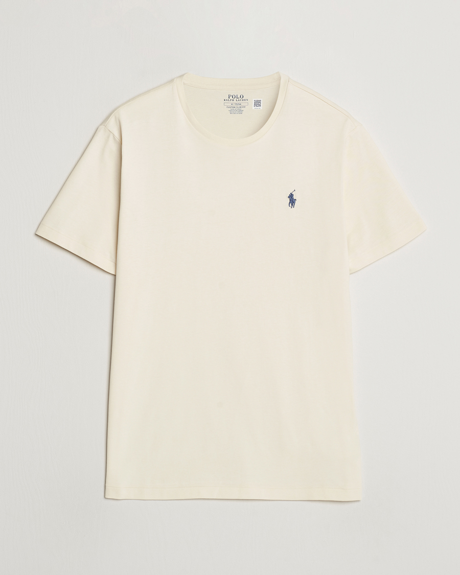 Herren | T-Shirts | Polo Ralph Lauren | Crew Neck T-Shirt Herbal Milk