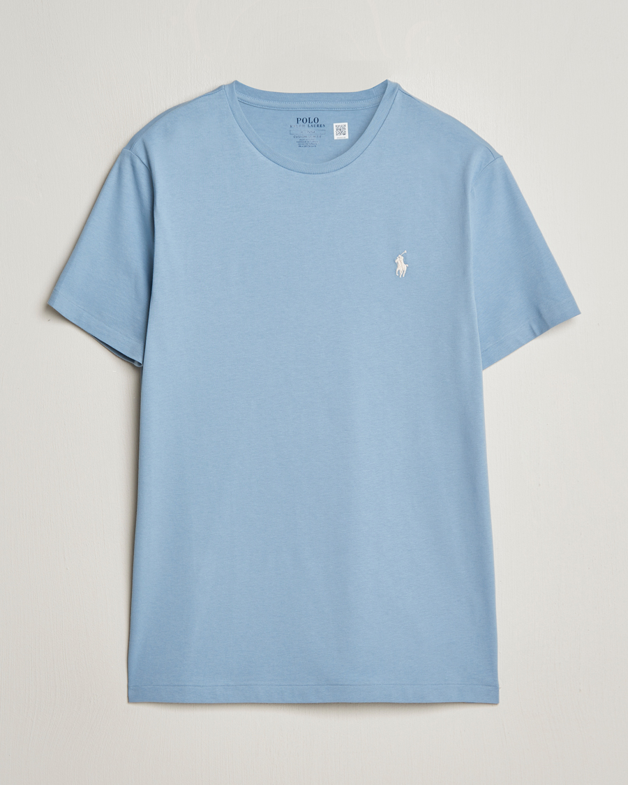 Herren | T-Shirts | Polo Ralph Lauren | Crew Neck T-Shirt Vessel Blue