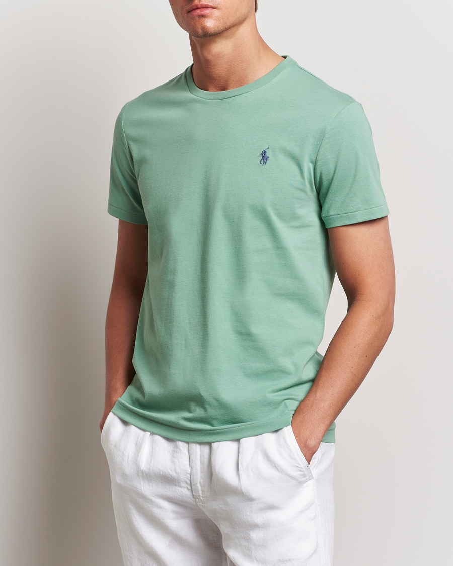 Herren | T-Shirts | Polo Ralph Lauren | Crew Neck T-Shirt Faded Mint