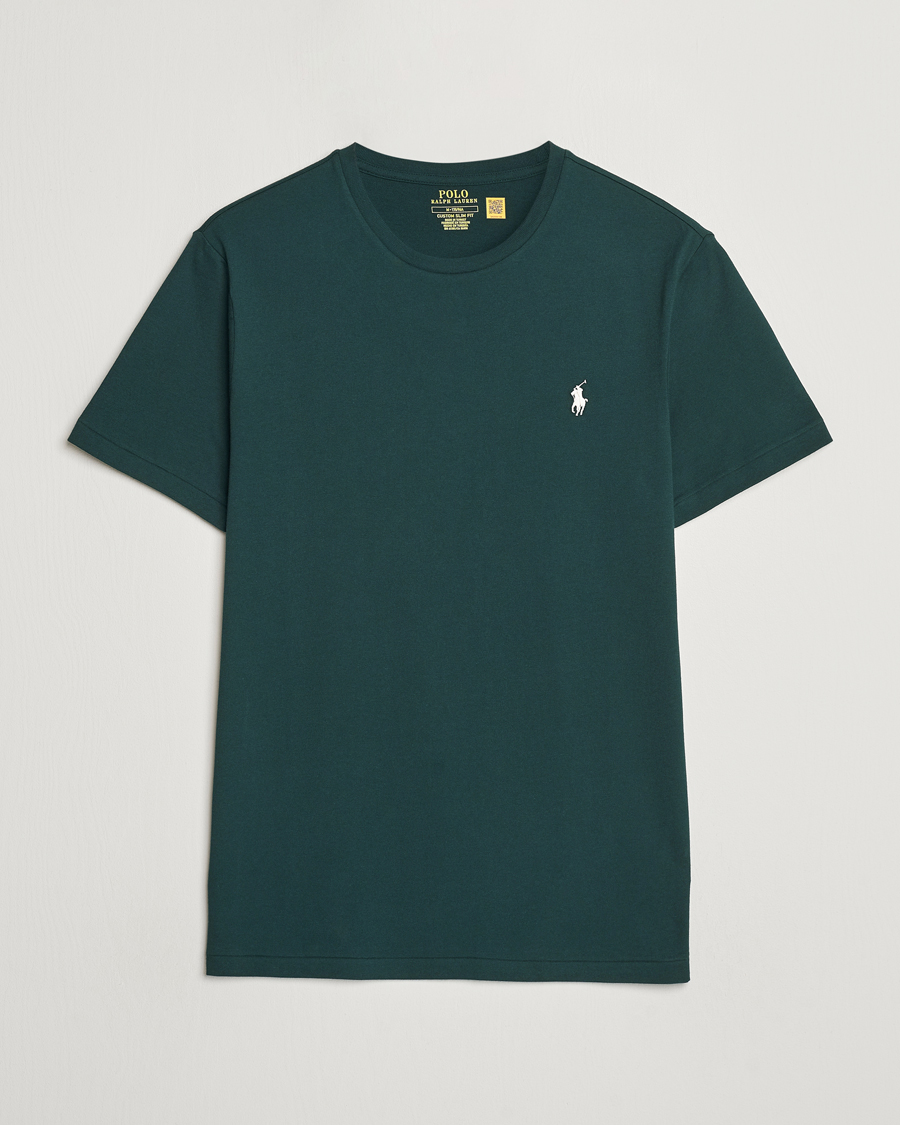 Herren | T-Shirts | Polo Ralph Lauren | Crew Neck T-Shirt Moss Agate