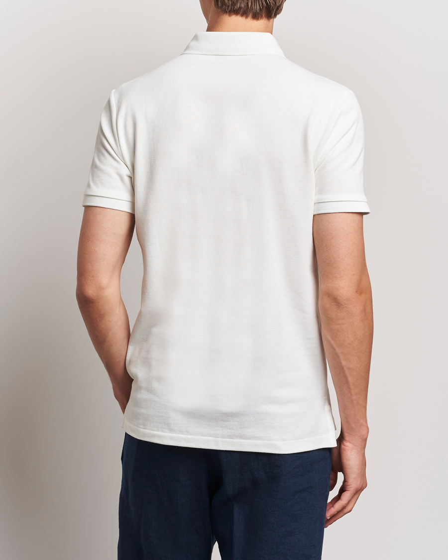 Herren | Poloshirts | Polo Ralph Lauren | Custom Slim Fit Bear Polo Deckwash White