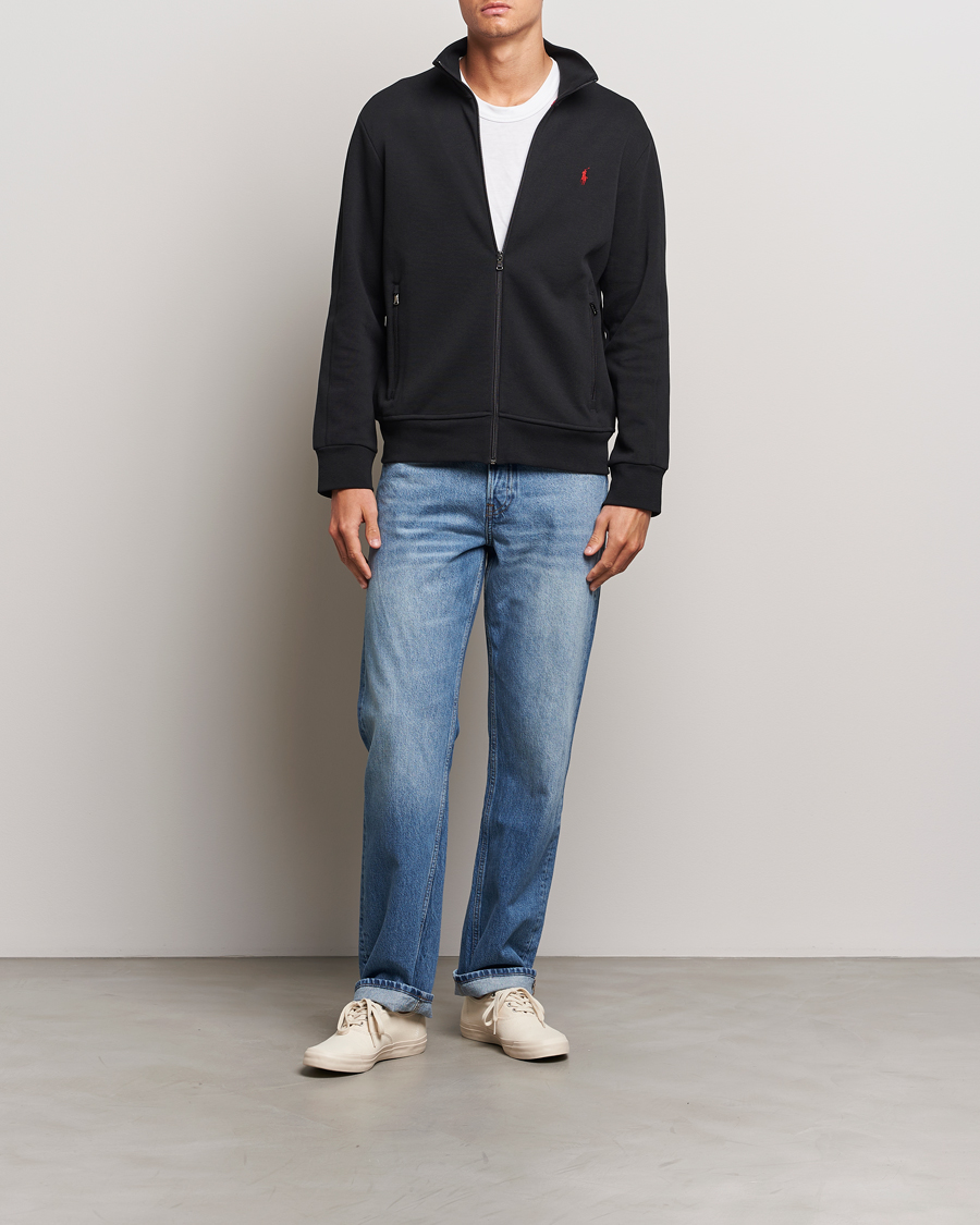Herren | Pullover | Polo Ralph Lauren | Full Zip Track Jacket Polo Black
