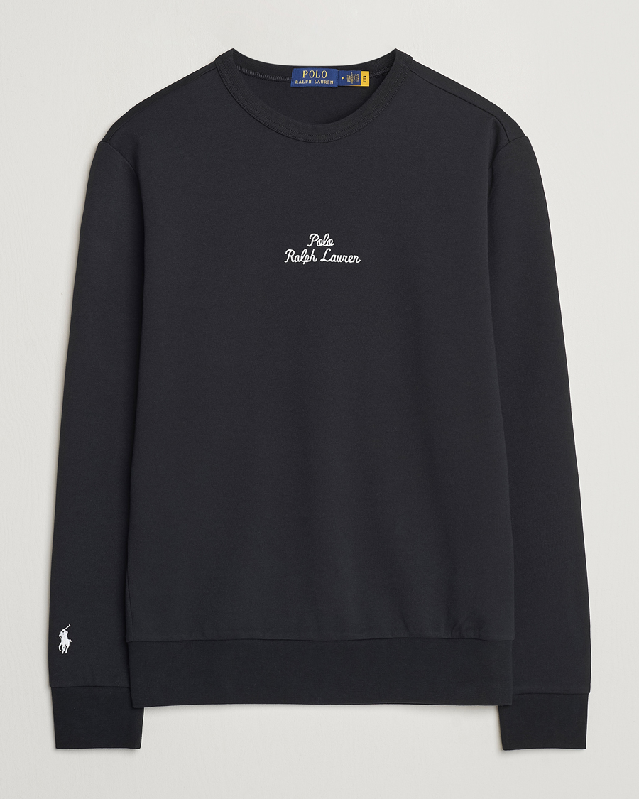 Herren | Pullover | Polo Ralph Lauren | Center Logo Crew Neck Sweatshirt Black