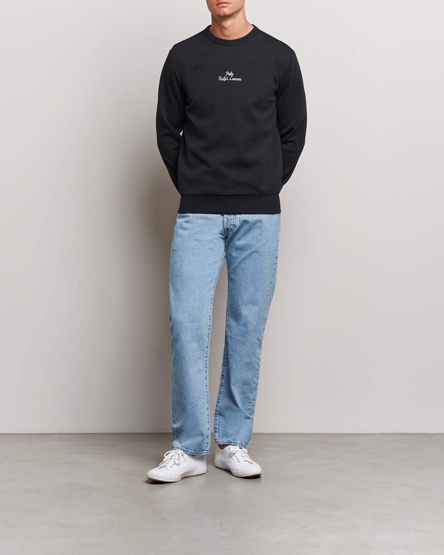 Herren | Pullover | Polo Ralph Lauren | Center Logo Crew Neck Sweatshirt Black