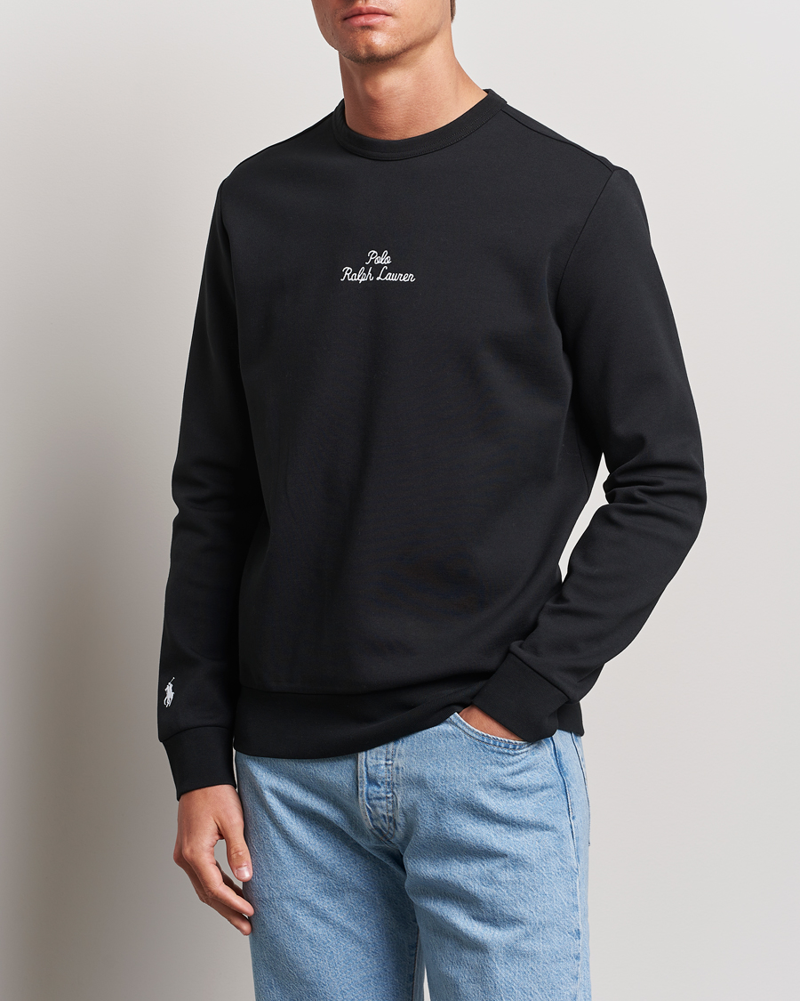 Herren | Pullover | Polo Ralph Lauren | Center Logo Crew Neck Sweatshirt Black