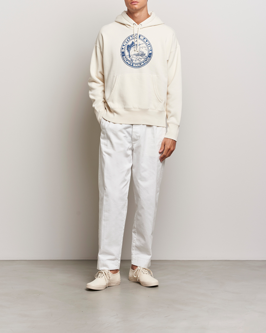 Herren | Pullover | Polo Ralph Lauren | Graphic Vintage Fleece Hoodie Herbal Milk