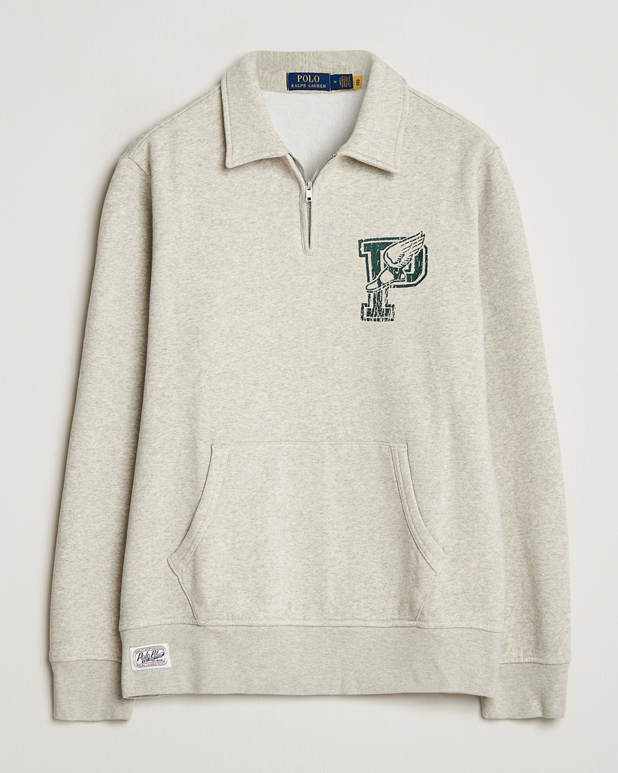 Herren | Pullover | Polo Ralph Lauren | P Fleece Half Zip Light Vintage Heather