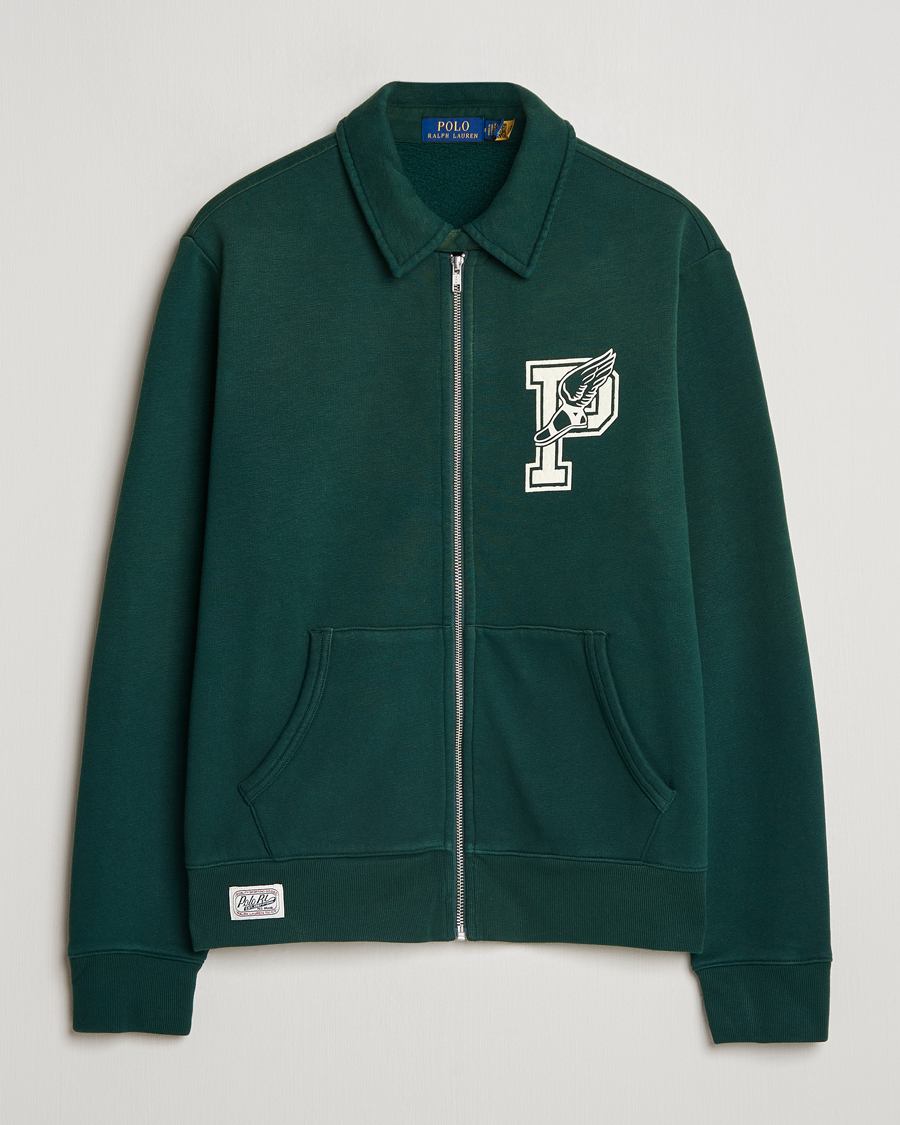 Herren | Pullover | Polo Ralph Lauren | P Vintage Fleece Full Zip Moss Agate