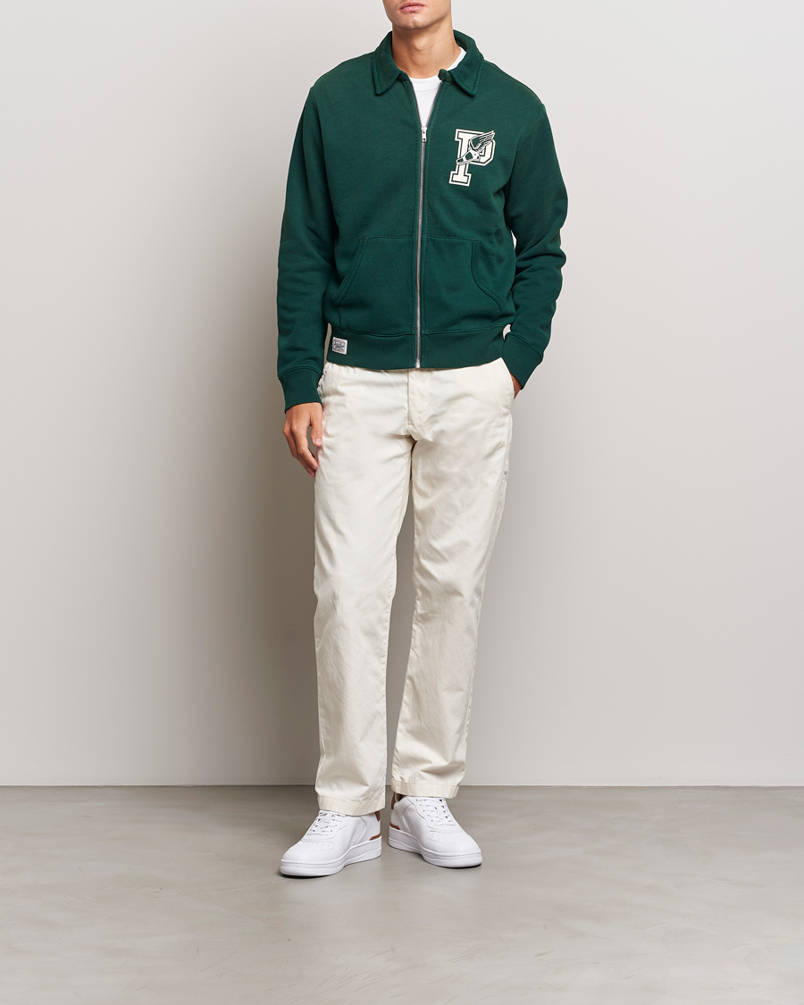 Herren | Pullover | Polo Ralph Lauren | P Vintage Fleece Full Zip Moss Agate
