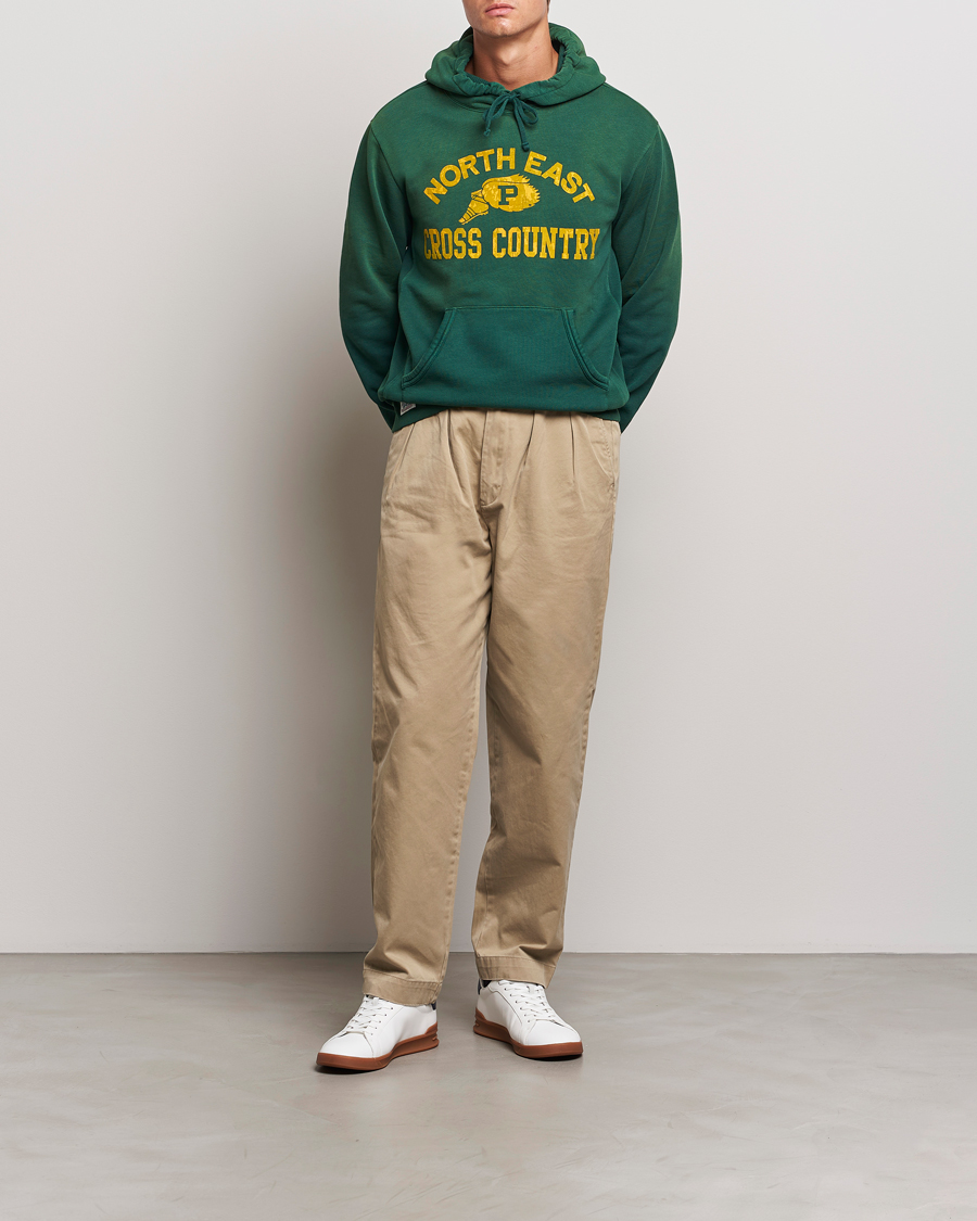Herren | Pullover | Polo Ralph Lauren | Graphic Vintage Fleece Hoodie Moss Agate