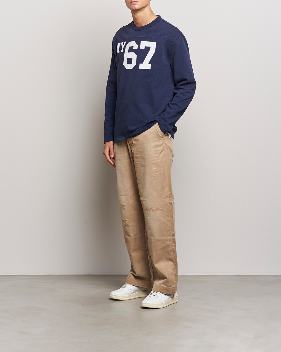 Herren | T-Shirts | Polo Ralph Lauren | NYC Long Sleeve T-Shirt Cruise Navy