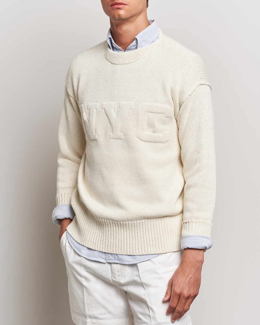 Herren | Pullover | Polo Ralph Lauren | NYC Knitted Sweater Cream