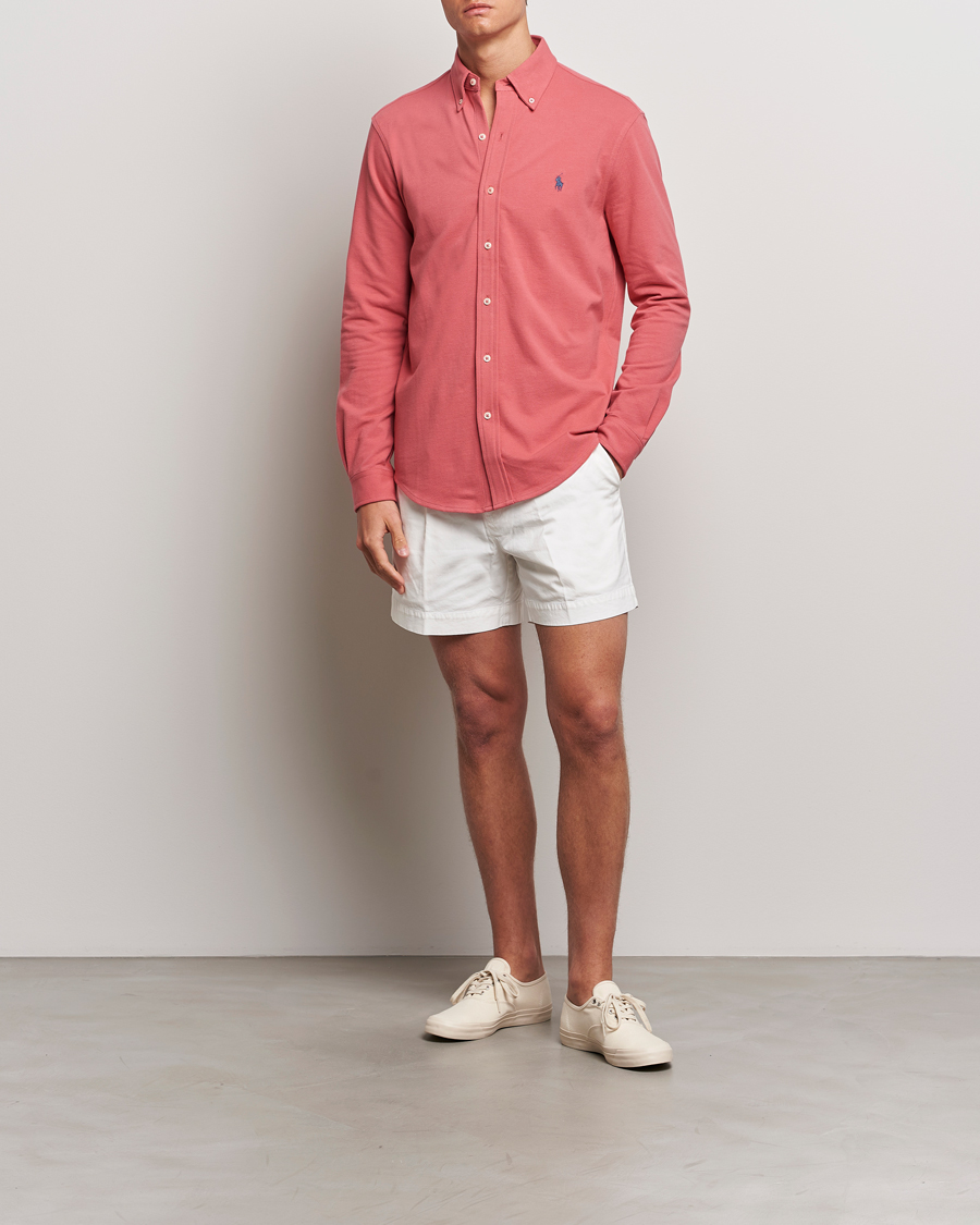 Herren | Hemden | Polo Ralph Lauren | Featherweight Mesh Shirt Adirondack Berry