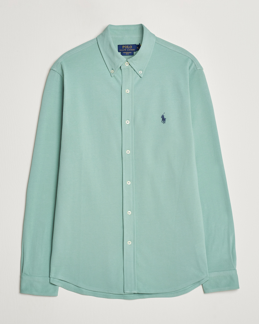 Herren | Hemden | Polo Ralph Lauren | Featherweight Mesh Shirt Faded Mint