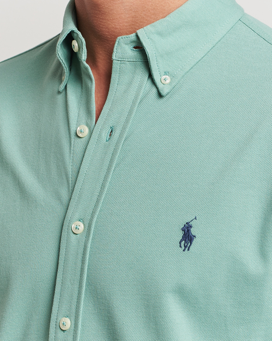 Herren | Hemden | Polo Ralph Lauren | Featherweight Mesh Shirt Faded Mint