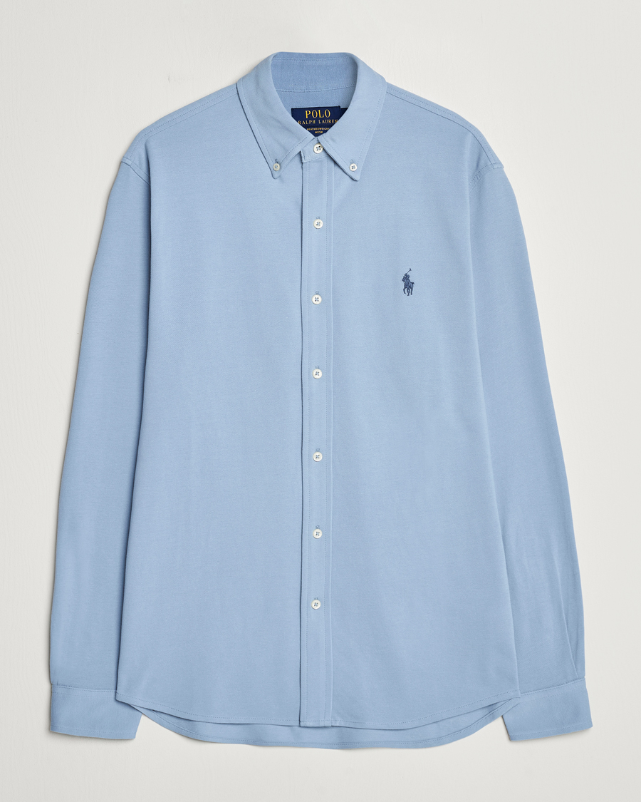 Herren | Hemden | Polo Ralph Lauren | Featherweight Mesh Shirt Vessel Blue