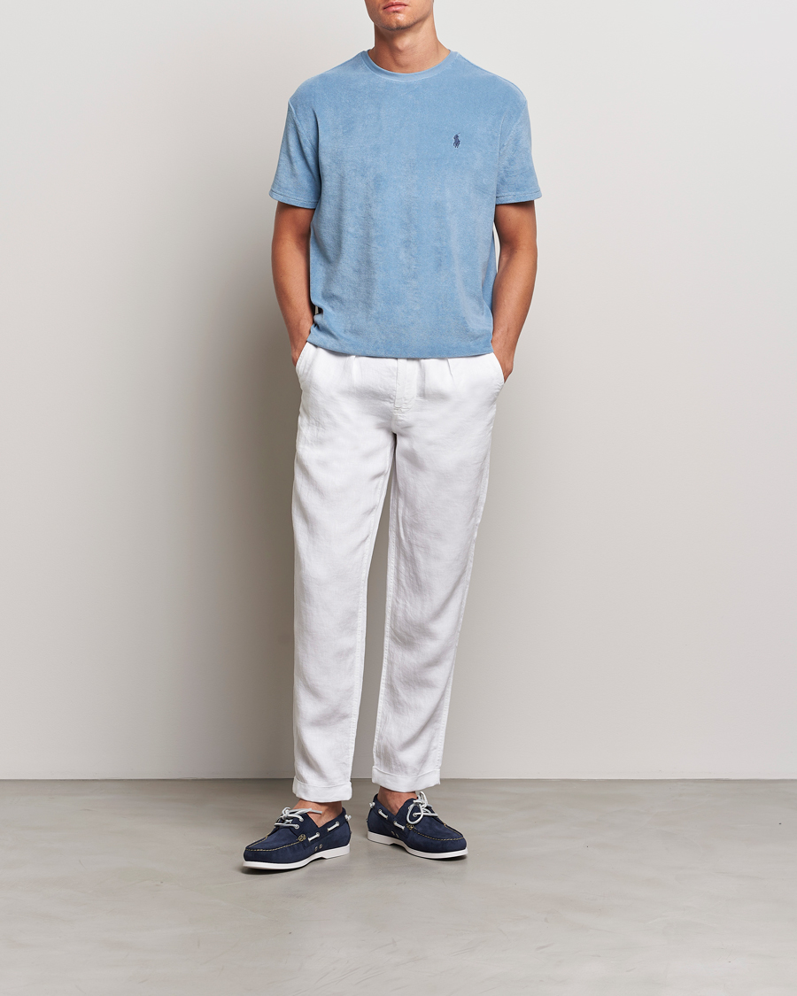 Herren | Hosen | Polo Ralph Lauren | Prepster Linen Trousers Ceramic White